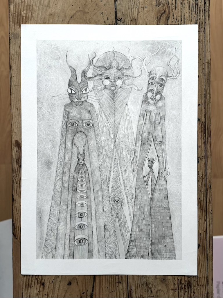 Fear, Guilt & Shame - A2 Pencil on Paper